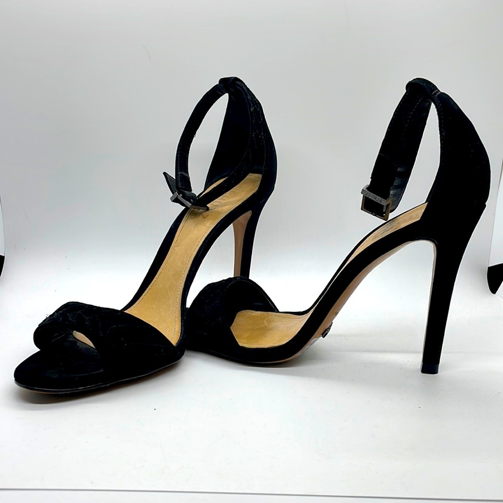 SCHUTZ Black High Heel Sandals